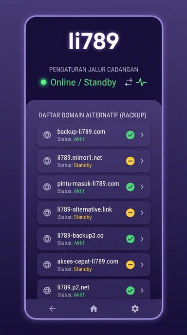 Tampilan link alternatif li789