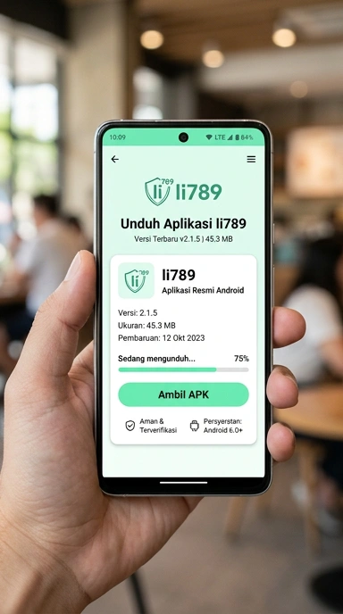 Tampilan halaman APK li789
